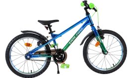Volare Chrome Kinderfiets 18 inch Jongensfiets Blauw Groen Twee Handremmen